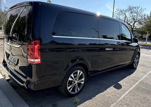 paphos taxi mercedes van
